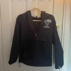 Villanova Wildcat Champion pullover windbreaker